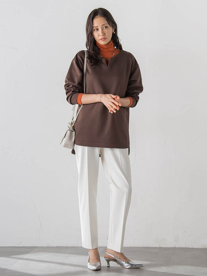 【WEB限定】【Skinea】≪着るスキンケア≫タートルネックカットソー