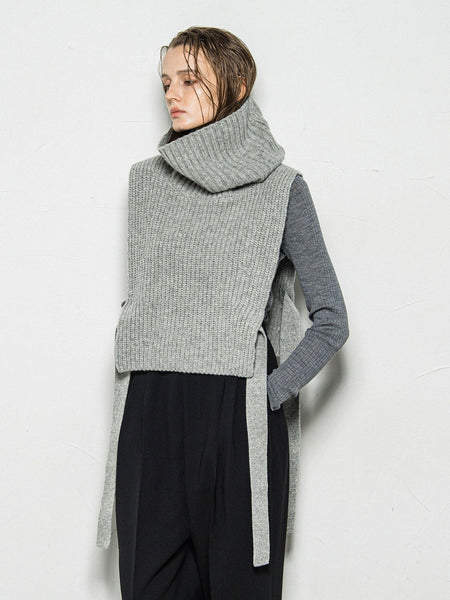 ESSEN.LAUTREAMONT AQUAニットベスト