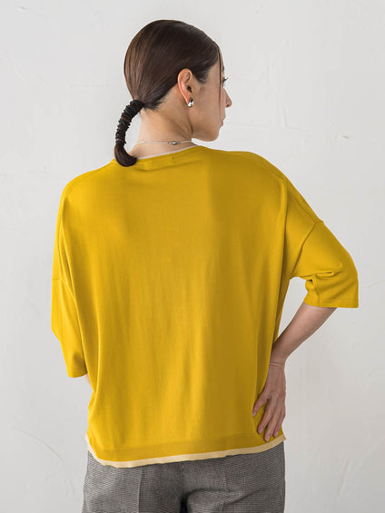 【新色追加】ゆるTシャツニット