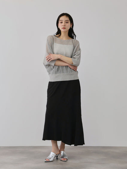 リネニースパークリングニットプルオーバー