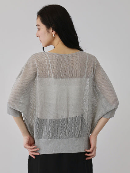 リネニースパークリングニットプルオーバー