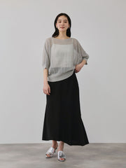 リネニースパークリングニットプルオーバー