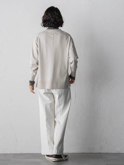 Vネックニット≪手洗い可能≫