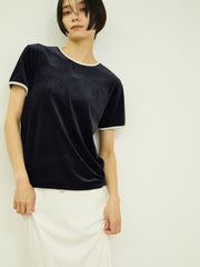 シアーベロアTシャツ【日本製】