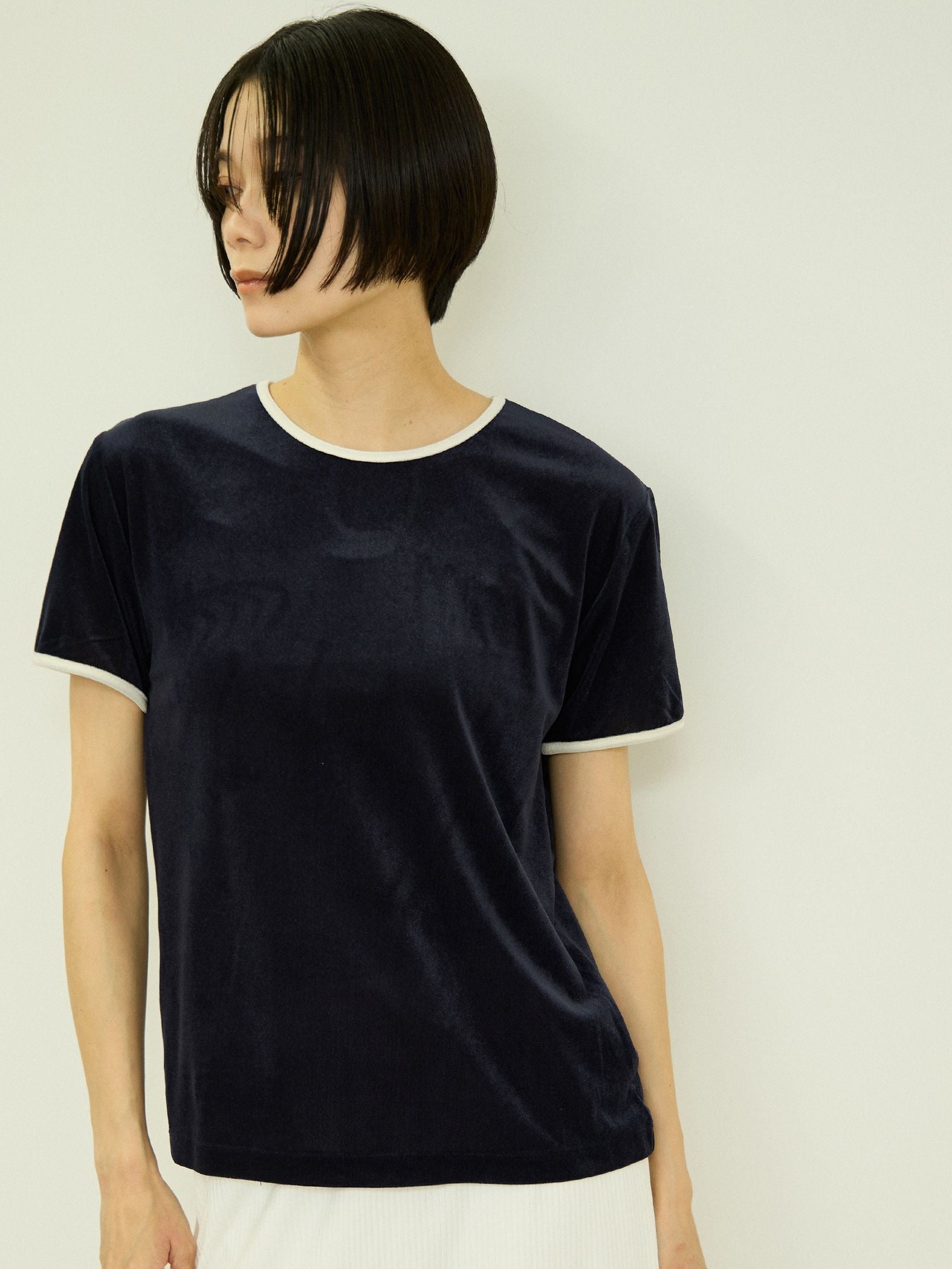 シアーベロアTシャツ【日本製】