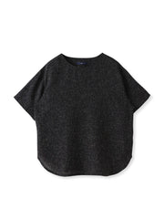 【大きいサイズ】リネンライクツイードブラウス
