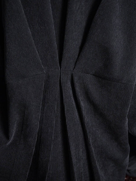 コーデュロイバックタックシャツ≪手洗い可能≫