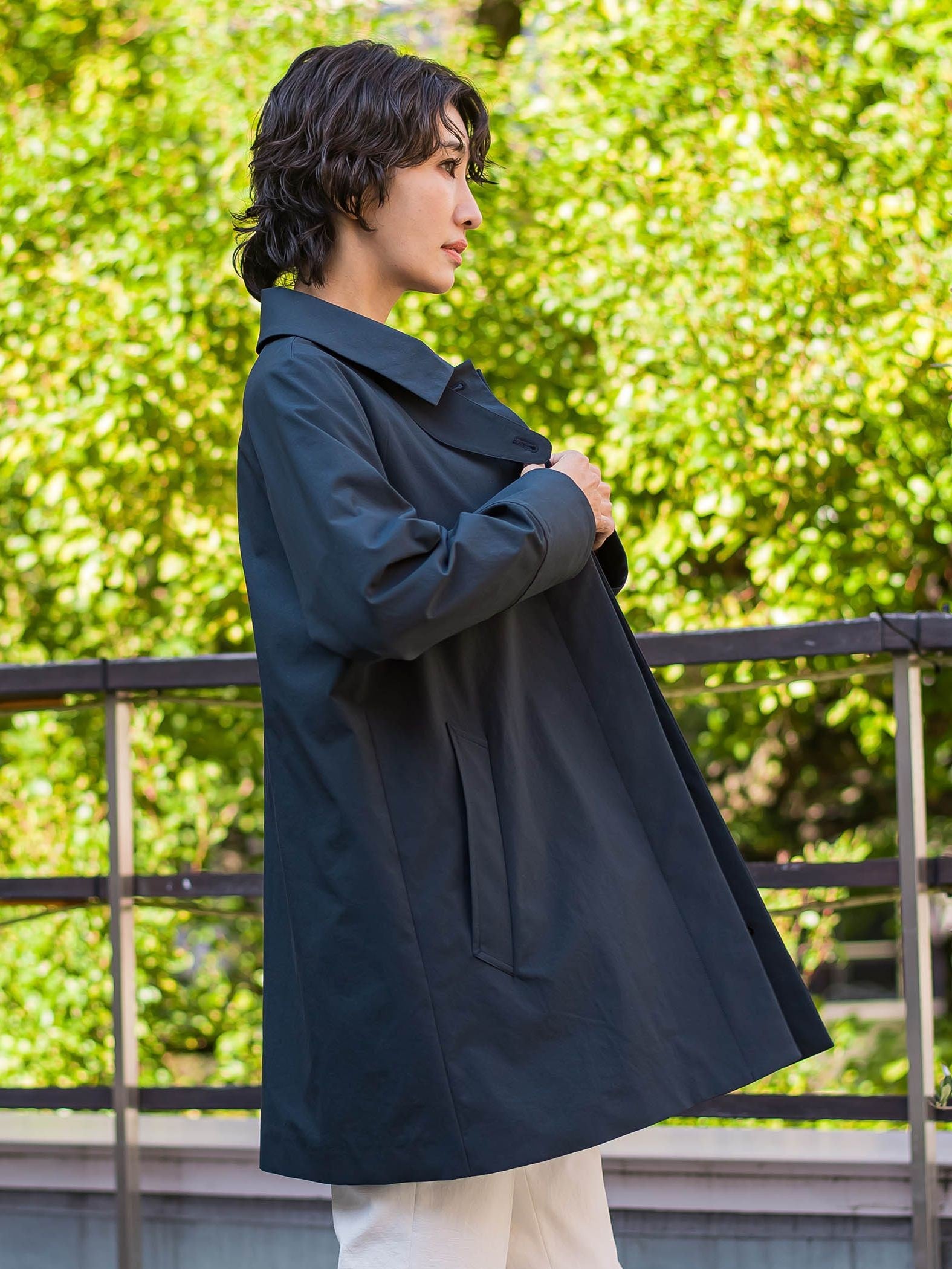 【大きいサイズ】タスランストレッチコート