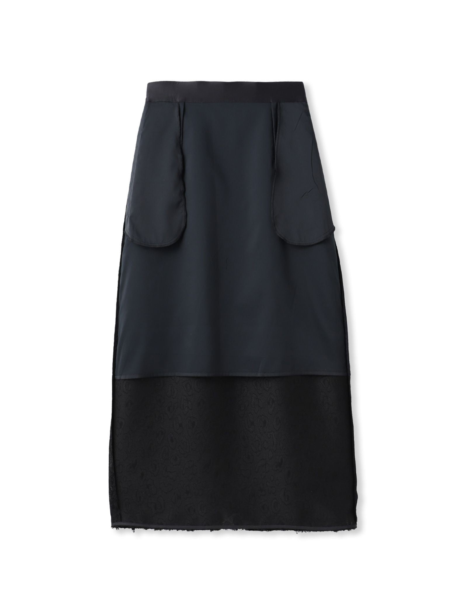 エディター東原妙子 × LAUTREAMONT /フェザージャガードタイトスカート