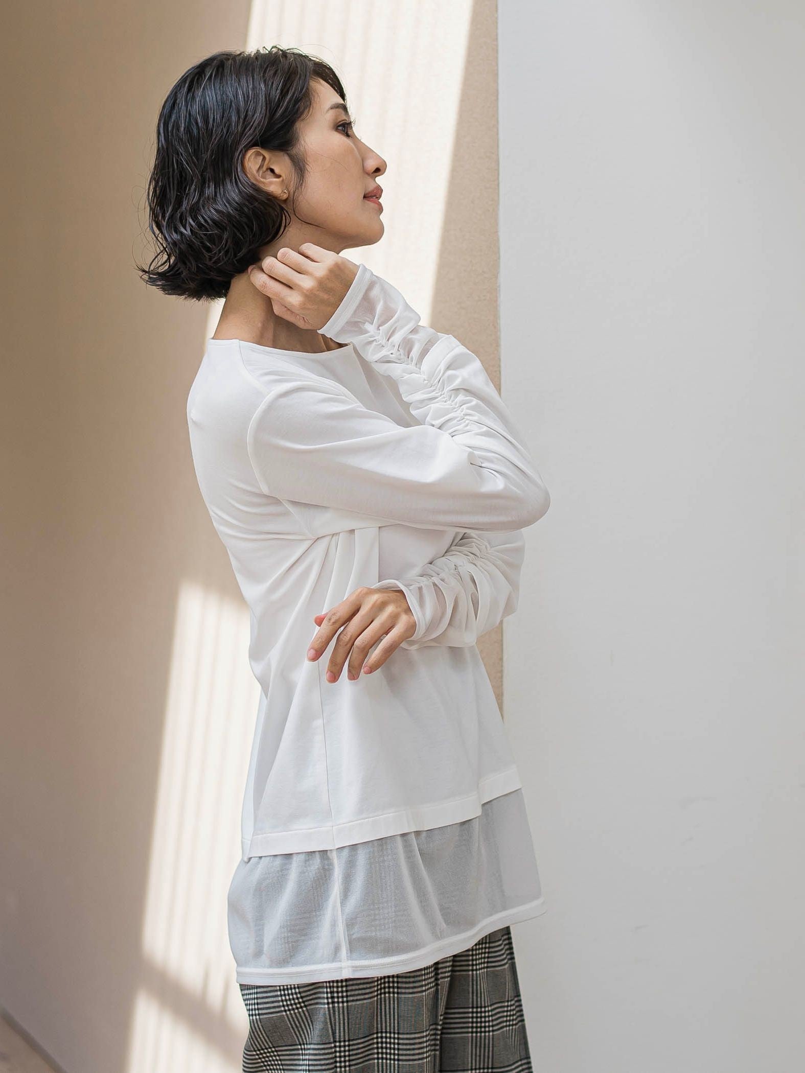 【WEB限定】”重ねるだけで格上げ”レイヤードインナー