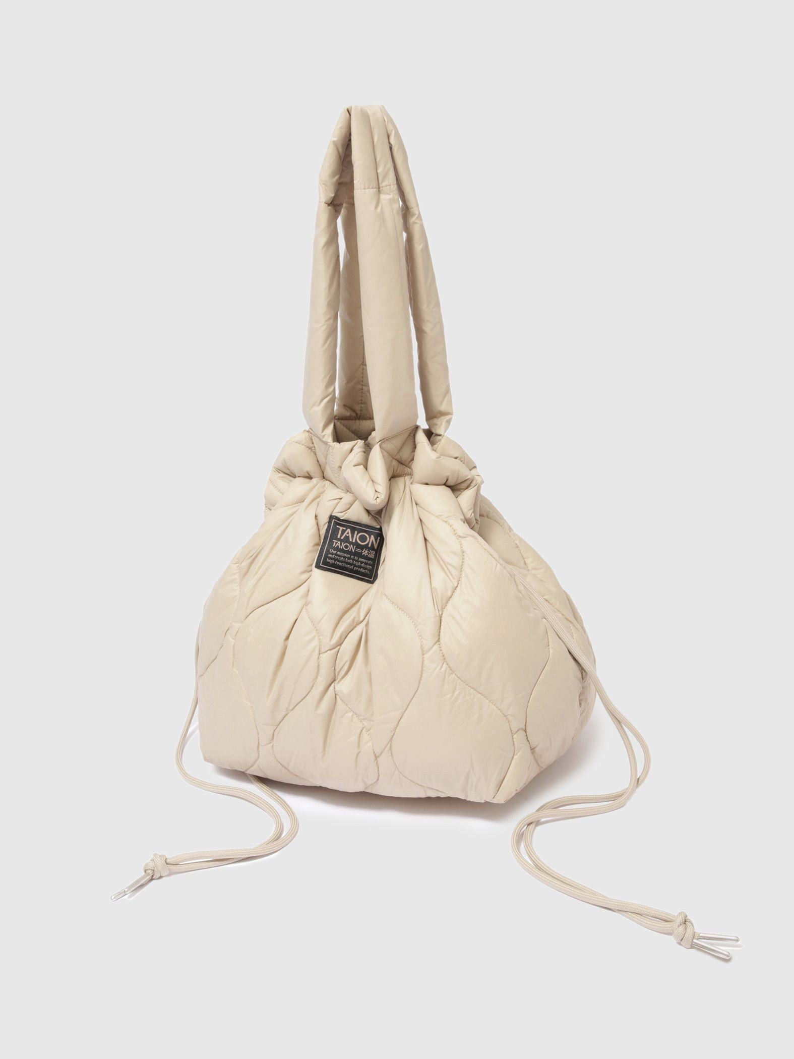 TAION　ソフトシェルダウン2WAYトートバッグ≪手洗い可能≫