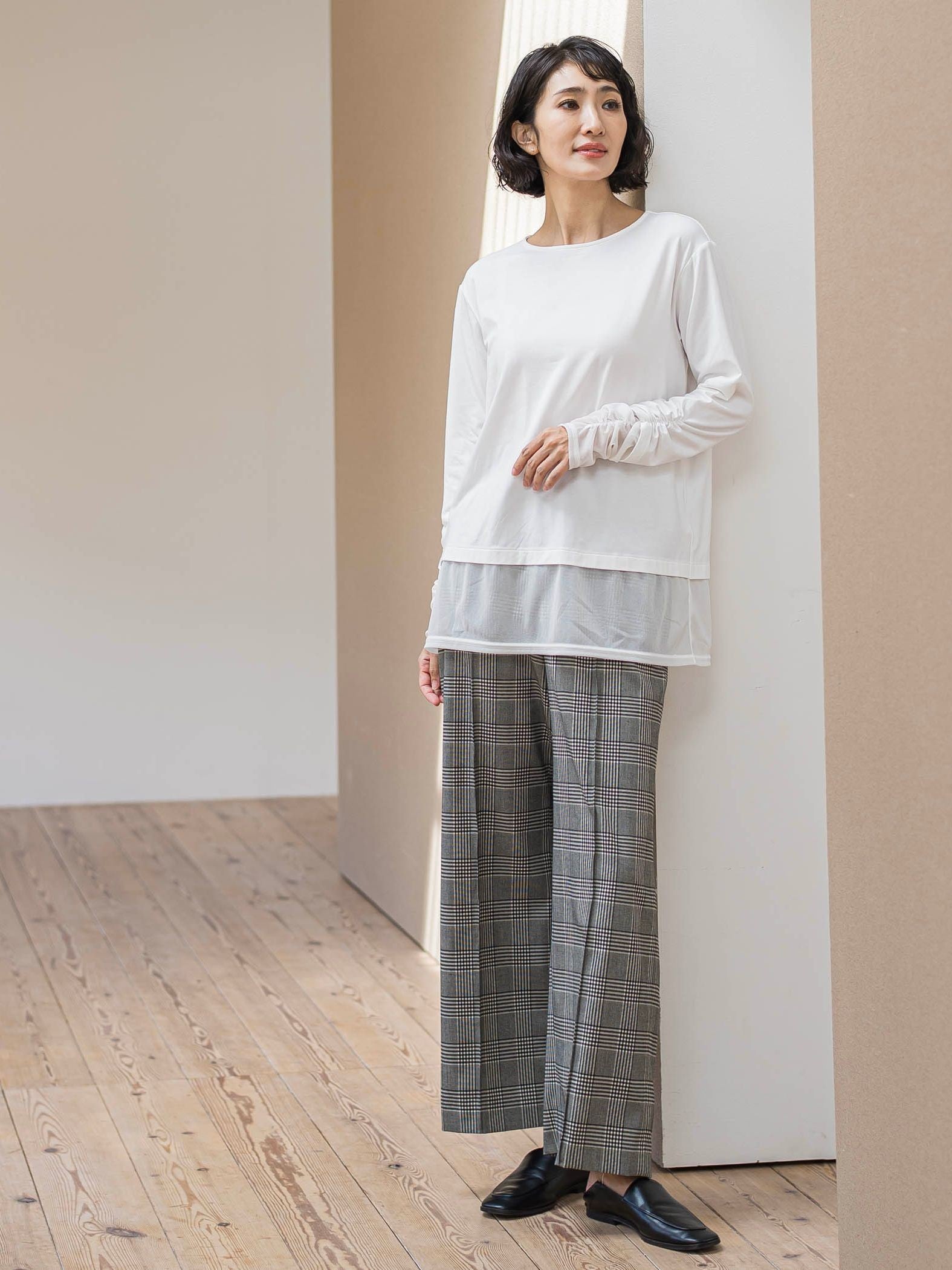 【WEB限定】”重ねるだけで格上げ”レイヤードインナー