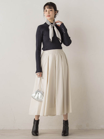 タフタタックスカート≪洗濯機で洗える≫