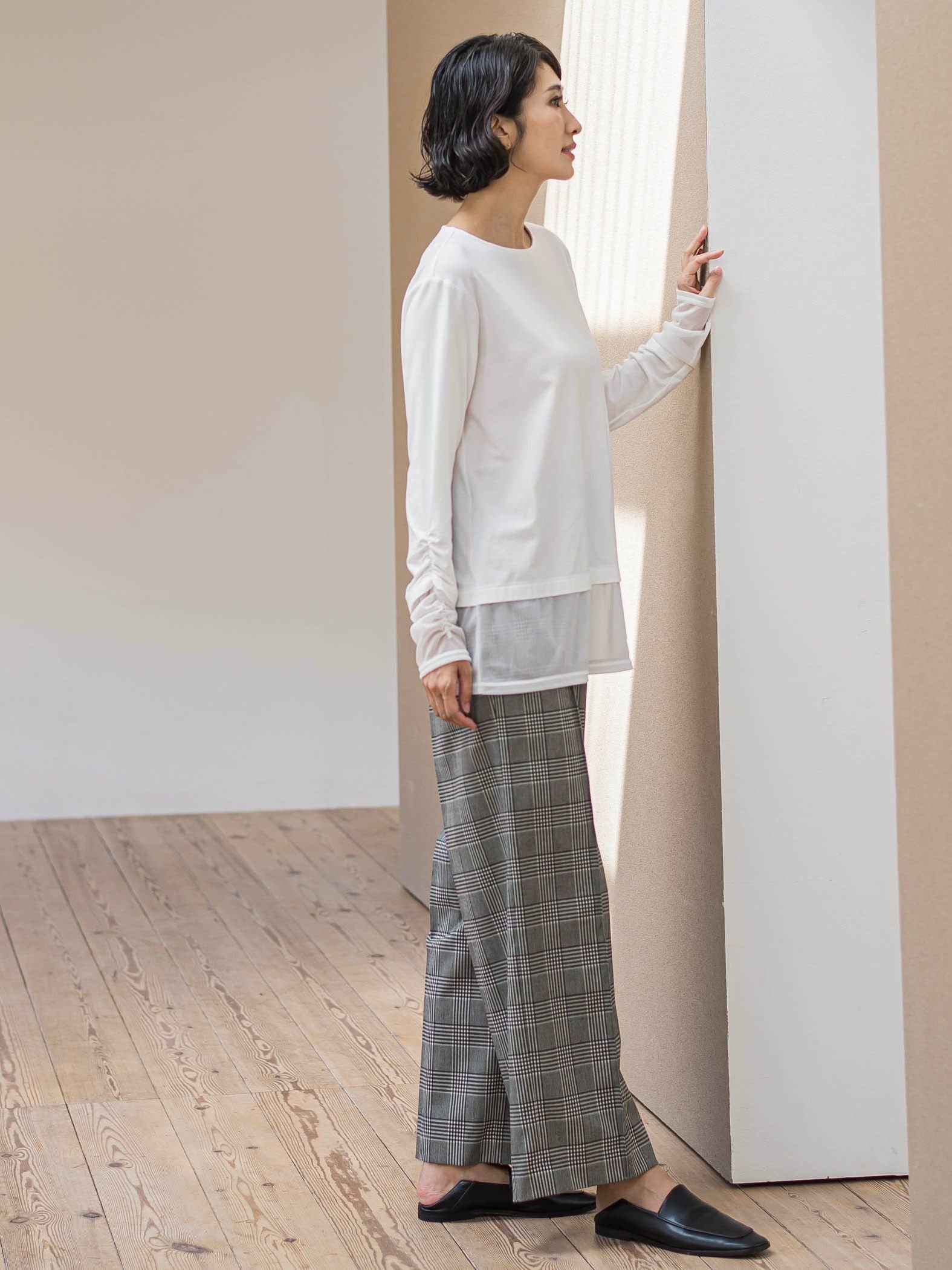 【WEB限定】”重ねるだけで格上げ”レイヤードインナー