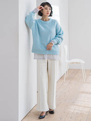 【WEB限定/大きいサイズ】”重ねるだけで格上げ”レイヤードインナー