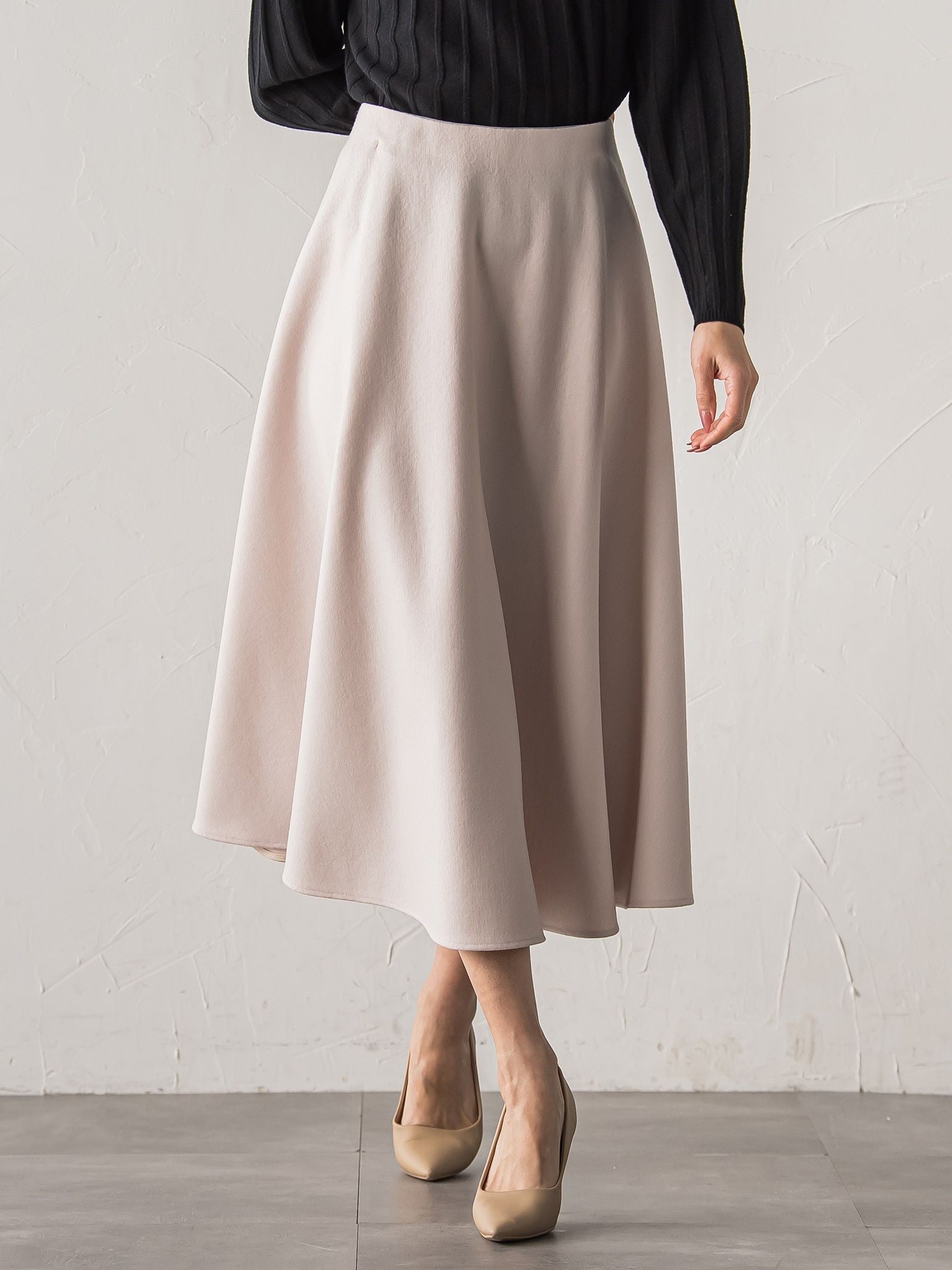 【新色追加】メルトンサーキュラースカート