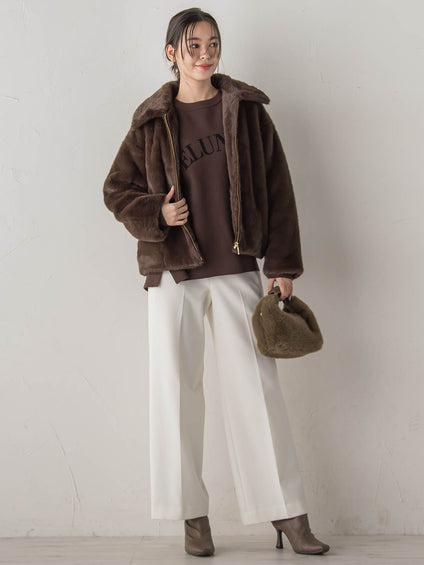 ロゴスウェットニット≪手洗い可能≫