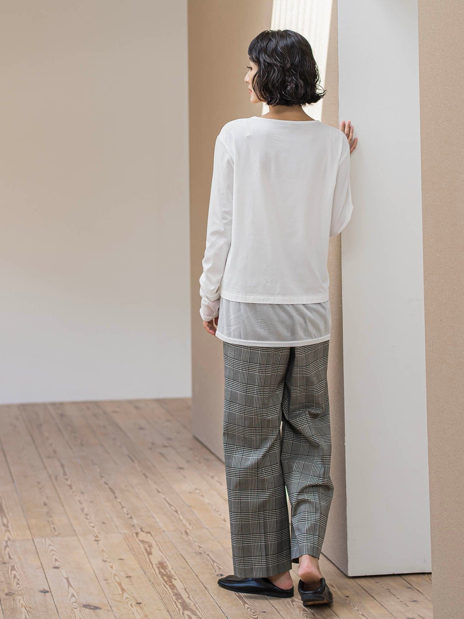 【WEB限定】”重ねるだけで格上げ”レイヤードインナー