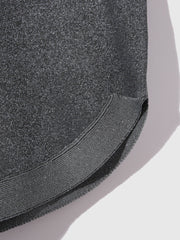 エアリーグリッターラウンドヘムニット≪手洗い可能≫