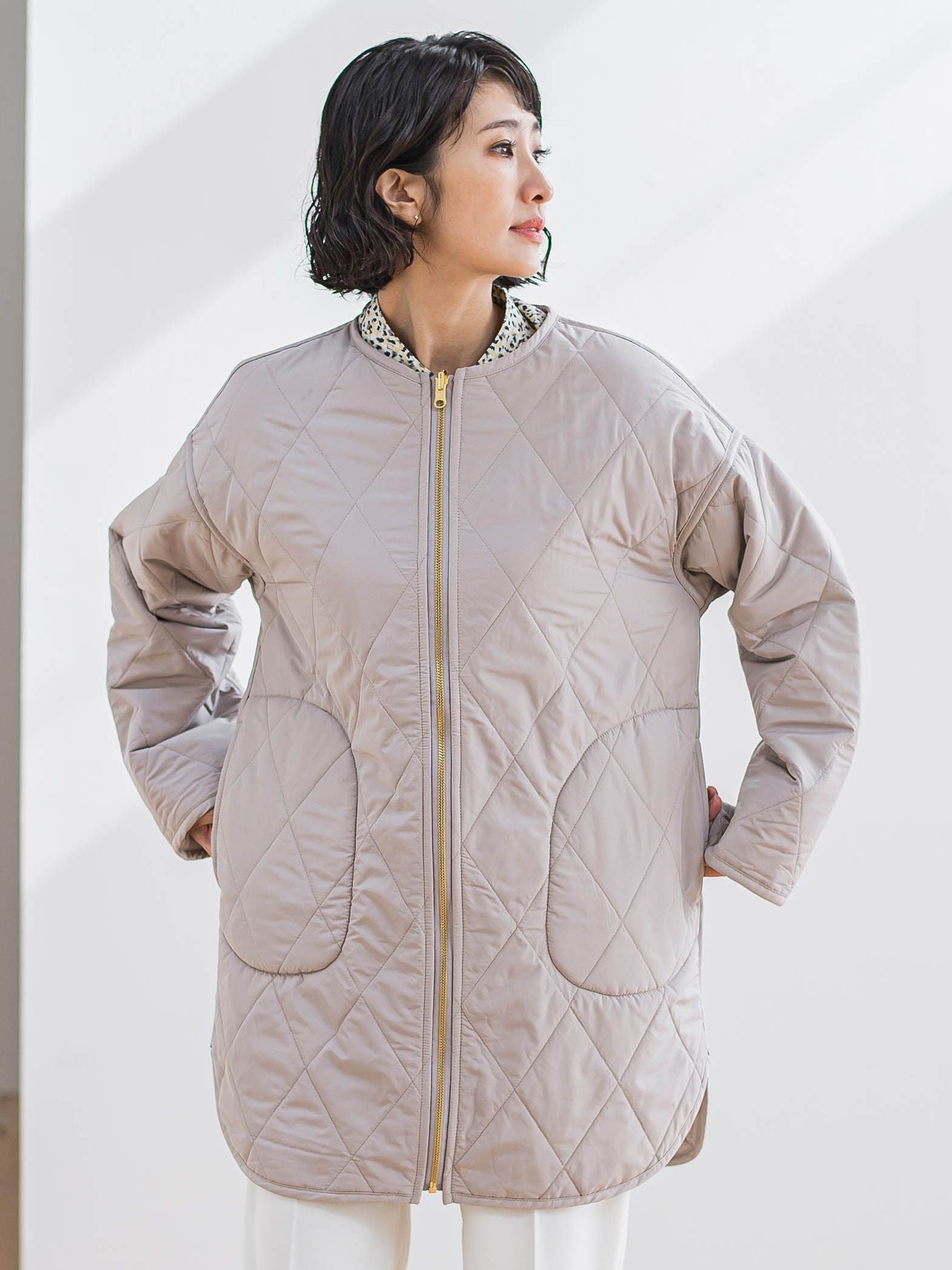 【WEB限定】”まるで毛布”どちらも主役リバーシブルアウター