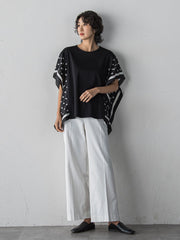 【WEB限定/+5cm丈長め】シェルタリングワイドパンツ