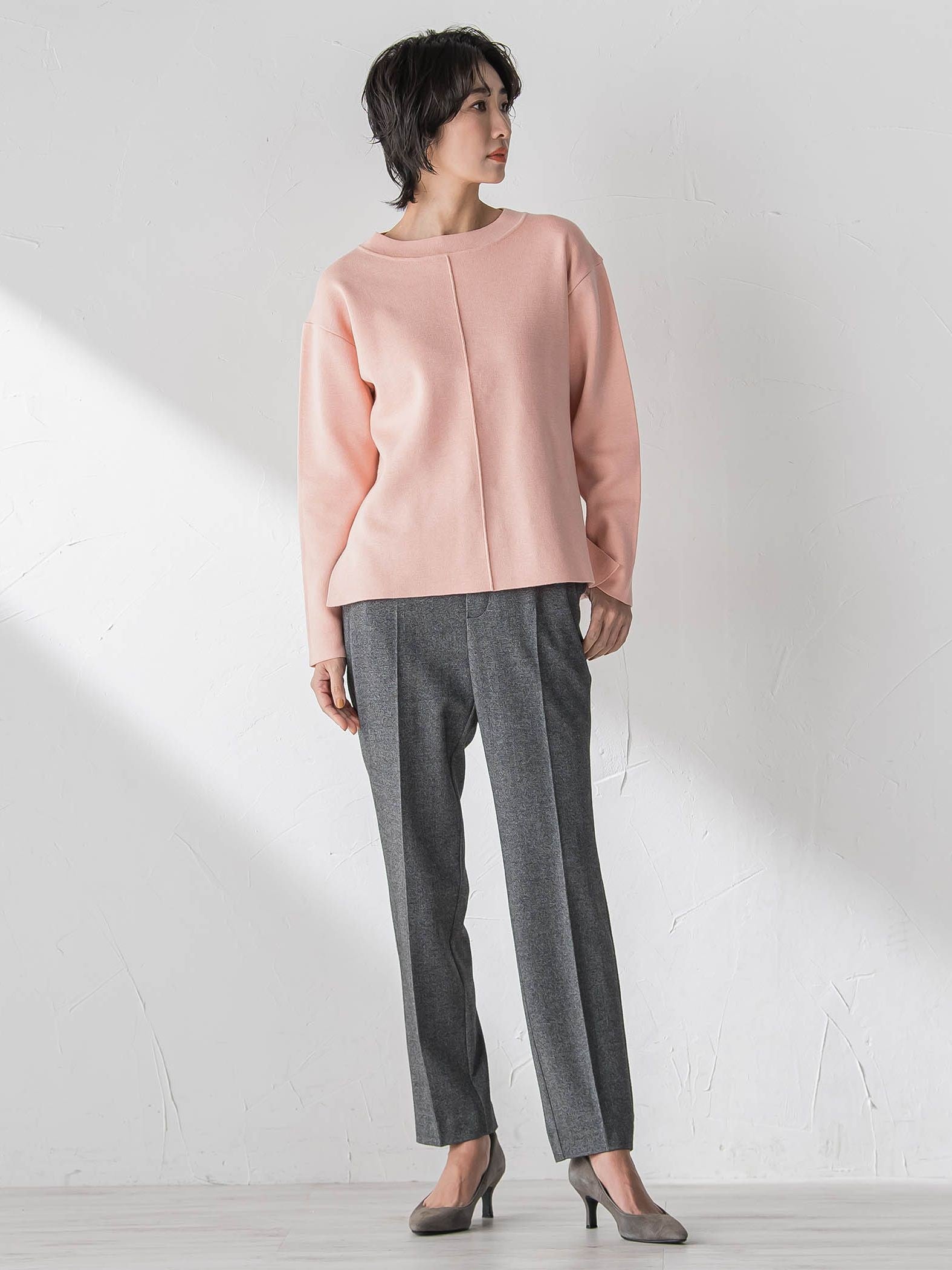 ”マシュマロタッチ”トーンアップニット