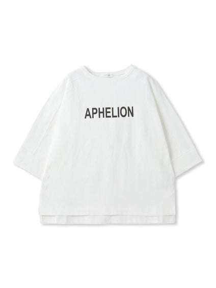 ロゴプリントワイドスリーブプルオーバー