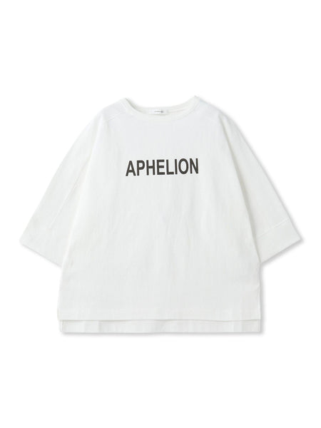 ロゴプリントワイドスリーブプルオーバー