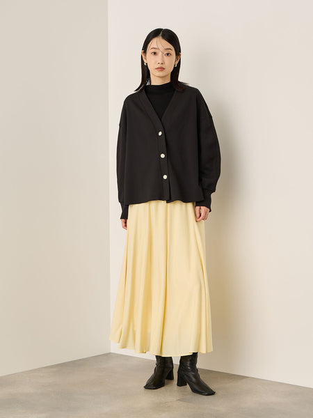 フローイングウールサーキュラースカート