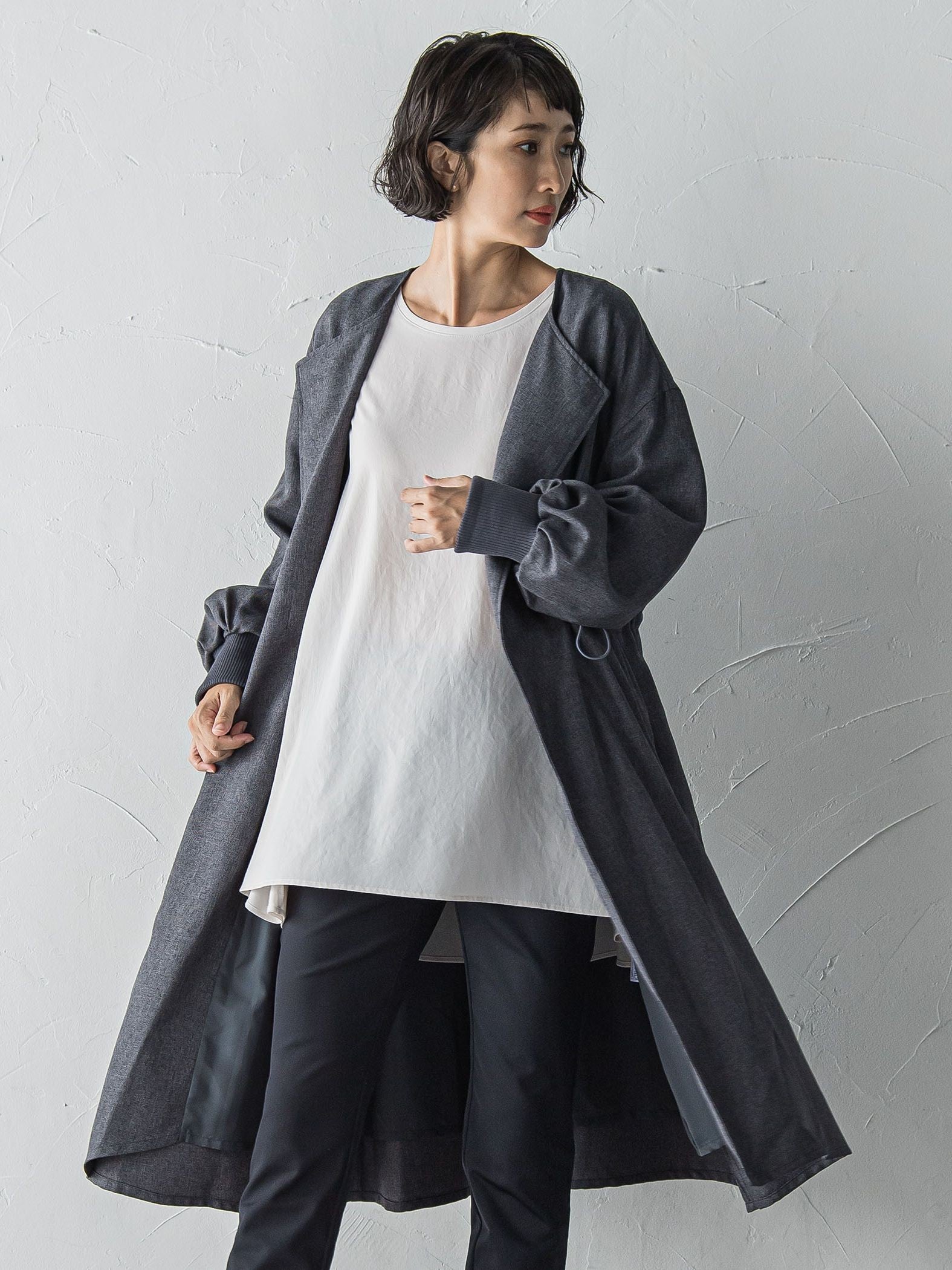 【WEB限定】”品よく軽やかに羽織れる”ライトコート