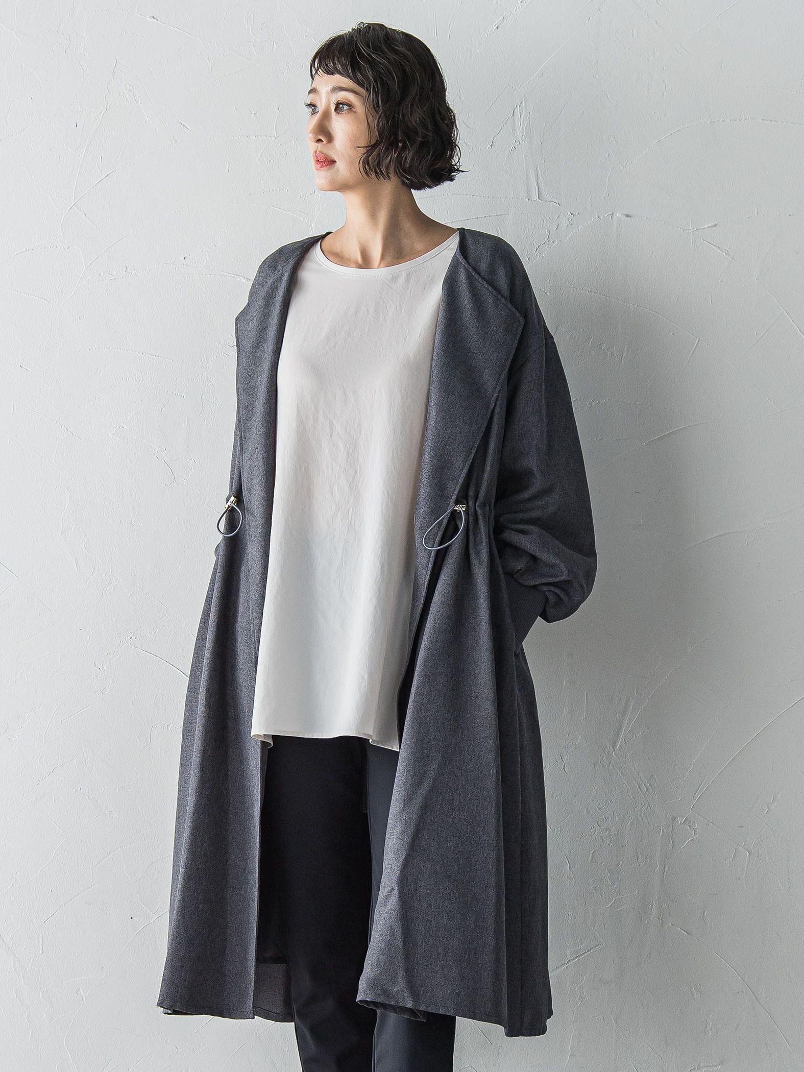 【WEB限定】”品よく軽やかに羽織れる”ライトコート