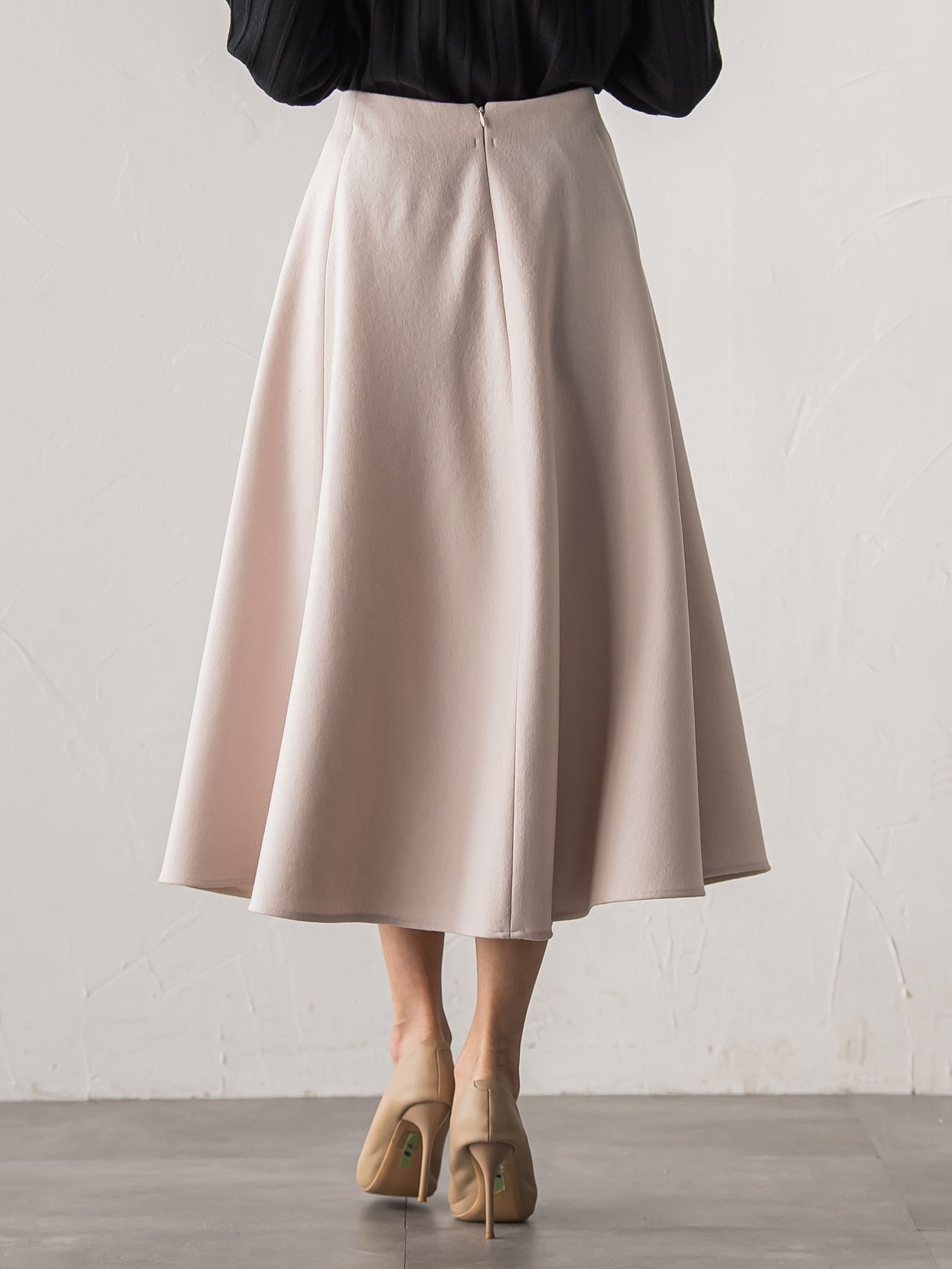 【新色追加】メルトンサーキュラースカート