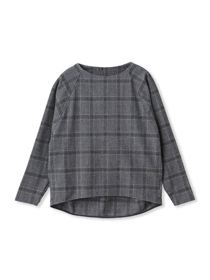 両面起毛ドロップショルダーブラウス≪洗える/セットアップ対応≫