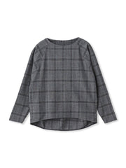 両面起毛ドロップショルダーブラウス≪洗える/セットアップ対応≫