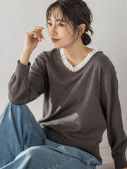 モイストスフレヤーンニット