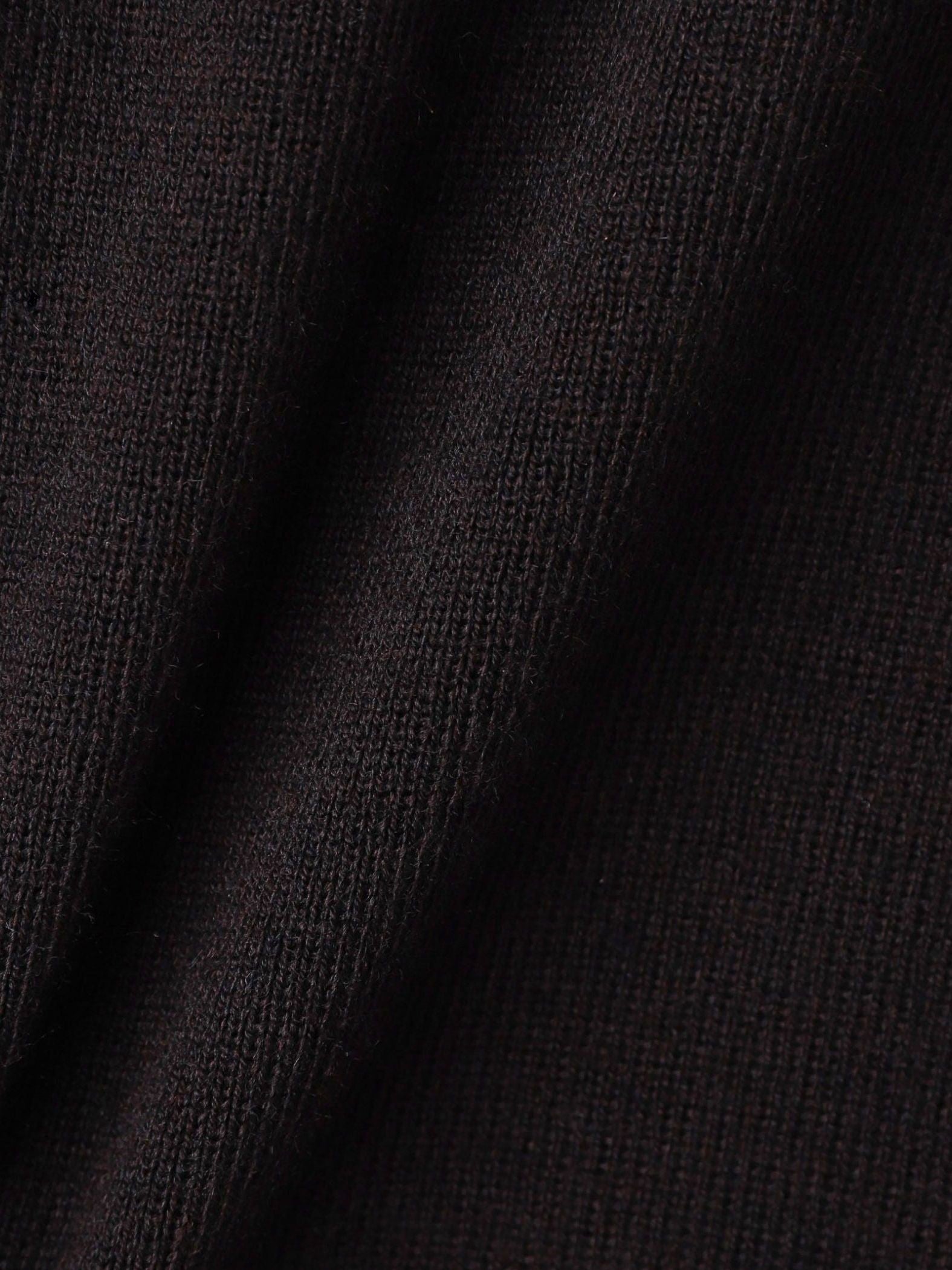 ベロア襟付きニット≪手洗い可能≫