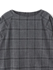 両面起毛ドロップショルダーブラウス≪洗える/セットアップ対応≫