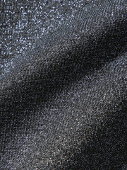 エアリーグリッターラウンドヘムニット≪手洗い可能≫