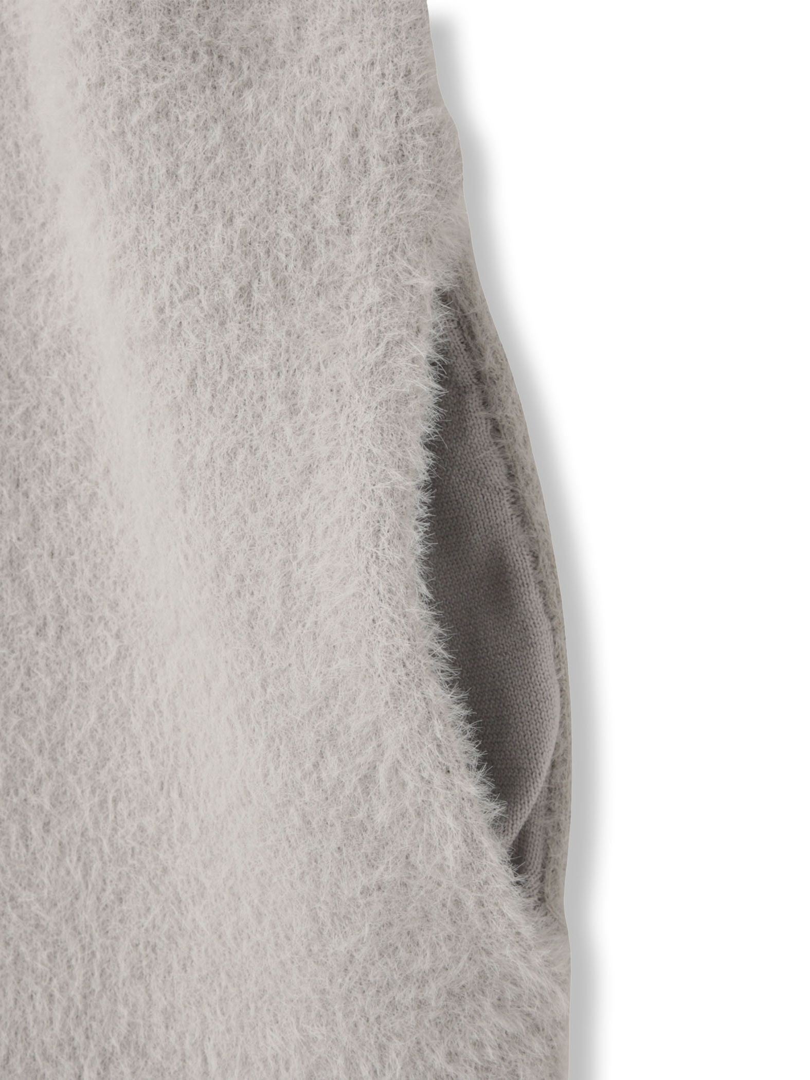 フェレットタッチWフェイスニットジャケット≪手洗い可能≫