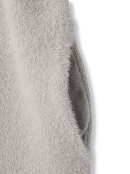 フェレットタッチWフェイスニットジャケット≪手洗い可能≫