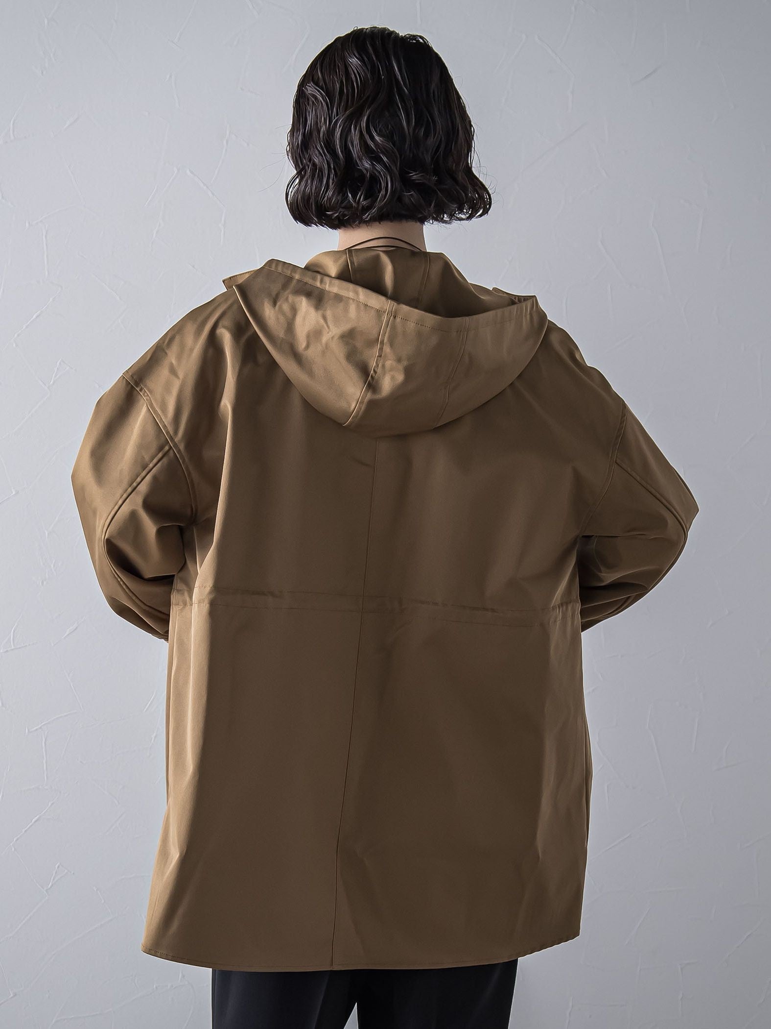 【大きいサイズ】”シルエットの変化が楽しめる”ストレッチマウンテンパーカー