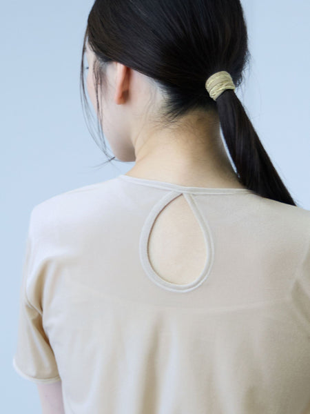 シアーベロアTシャツ【日本製】