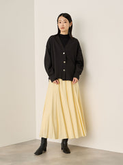 フローイングウールサーキュラースカート