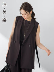 【カタログ掲載】【涼・美・楽】サイドベルトジレ