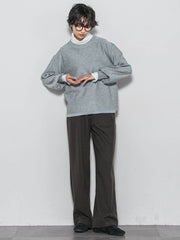 【楽・美・軽】イージーワイドパンツ≪手洗い可能≫