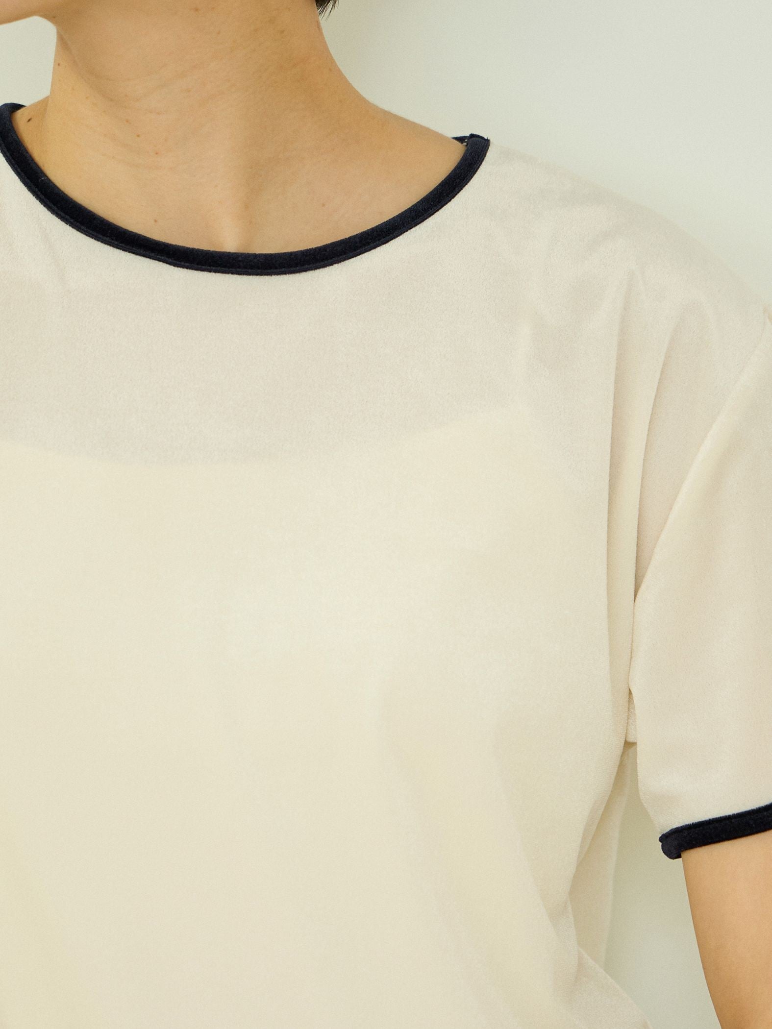 シアーベロアTシャツ【日本製】