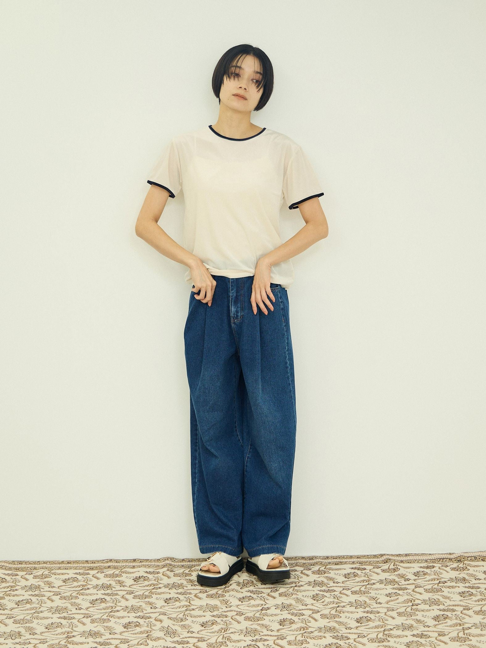 シアーベロアTシャツ【日本製】