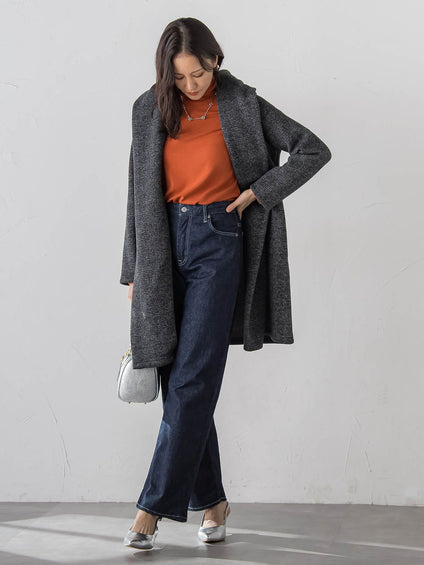 【WEB限定】【Skinea】≪着るスキンケア≫タートルネックカットソー