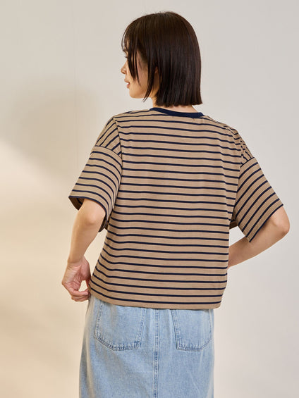 《予約》【連休。涼。軽やかに。】パネルスリーブプルオーバー《コットン100%》