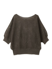 リネニースパークリングニットプルオーバー